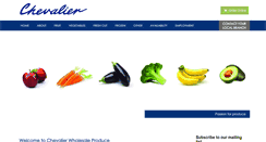Desktop Screenshot of chevalierproduce.co.nz